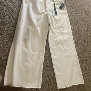Liverpool Women's Cream Flare Jeans